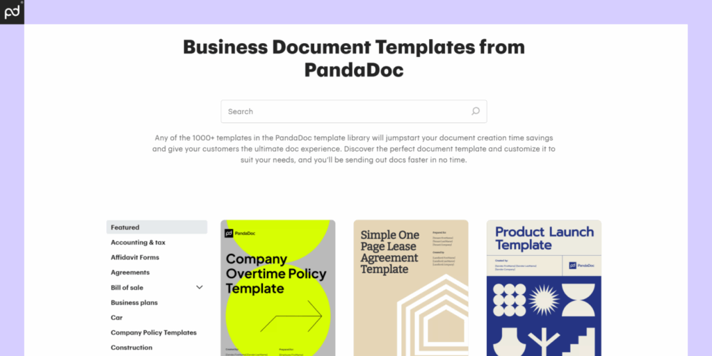 PandaDoc-Document-automation-software-features