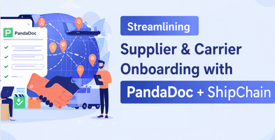 Streamlining Supplier & Carrier Onboarding with PandaDoc